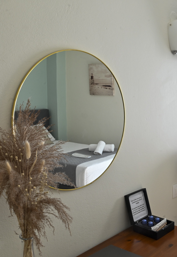 Gina studios Benitses - twin room amenities